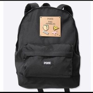 Victoria Secret backpack with pins